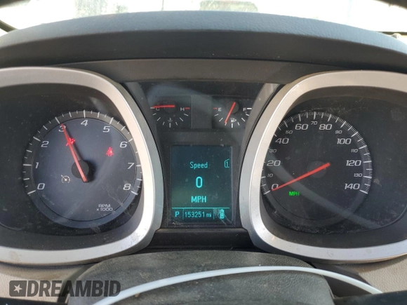 2012 Chevrolet Equinox 1LT z VIN 2GNFLDE54C6321295, wystawiony jako Copart lot #50583235 z przebiegiem 153 251 mil mil oraz Szkoda całkowita • Salvage title. Historia ofert i sprzedaży dostępna na DreamBid. Obrazek 9.