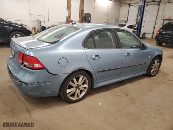 2007 Saab 9-3 with VIN YS3FD49Y571116046, listed as a Copart auction lot 84130874 with NaN miles and Salvage Title. Bid and sale history available at carsss.com. Image 3.