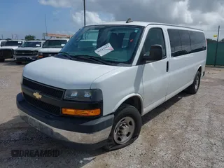 2020 Chevrolet Express Passenger LS with VIN 1GAZGNFG3L1241756, listed as a IAAI auction lot 42513261 with 23,256 mi miles and . Bid and sale history available at DreamBid. Image 17.