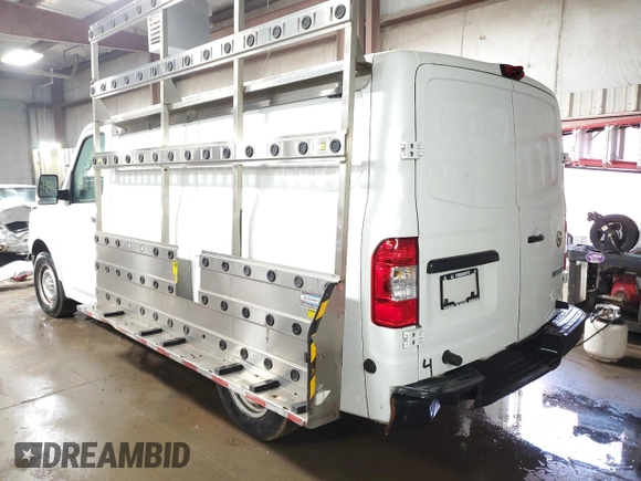 2016 Nissan NV S with VIN 1N6BF0KM5GN816638, listed as a Copart auction lot 88450225 with 136,828 mi miles and Clean Title. Bid and sale history available at carsss.com. Image 2.