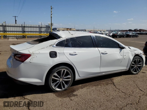 2021 Chevrolet Malibu LT with VIN 1G1ZD5ST2MF045677, listed as a Copart auction lot 51630835 with Not Provided miles and Clean Title. Bid and sale history available at DreamBid. Image 3.