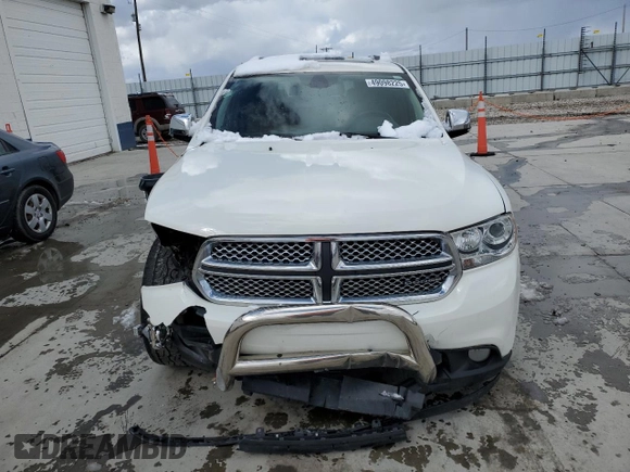 2012 Dodge Durango Citadel with VIN 1C4SDJET2CC192580, listed as a Copart auction lot 49098225 with 166,325 mi miles and Salvage Title. Bid and sale history available at DreamBid. Image 5.