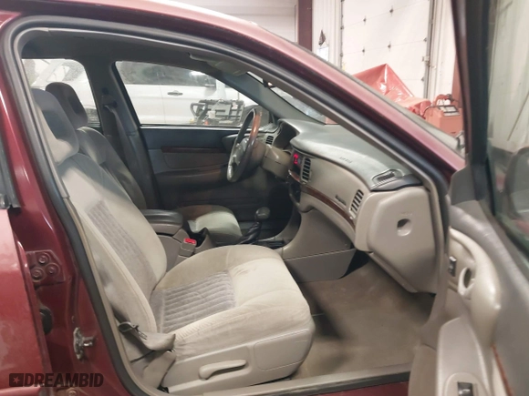 2001 Chevrolet Impala LS with VIN 2G1WH55K319159895, listed as a IAAI auction lot 41376842 with 178,254 mi miles. Bid and sale history available at carsss.com. Image 5.
