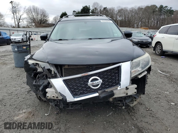 2015 Nissan Pathfinder S with VIN 5N1AR2MN4FC691578, listed as a Copart auction lot 44430495 with 116,676 mi miles and Salvage Title. Bid and sale history available at carsss.com. Image 5.