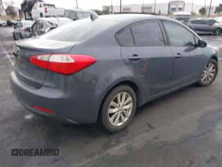 2016 Kia Forte LX with VIN KNAFX4A65G5603679, listed as a IAAI auction lot 42061229 with 89,413 mi miles. Bid and sale history available at carsss.com. Image 4.