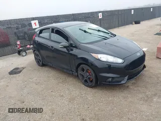 2019 Ford Fiesta ST with VIN 3FADP4GX5KM121085, listed as a IAAI auction lot 41505414 with 86,885 mi miles. Bid and sale history available at carsss.com. Image 1.