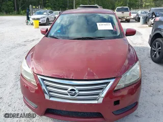 2014 Nissan Sentra SV with VIN 3N1AB7AP9EL643379, listed as a IAAI auction lot 42070423 with 147,949 mi miles. Bid and sale history available at carsss.com. Image 6.