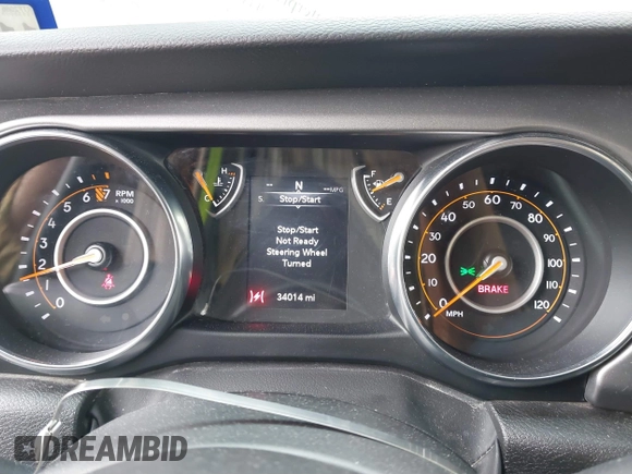 2023 Jeep Gladiator Sport S z VIN 1C6HJTAG3PL523140, wystawiony jako IAAI lot #41719004 z przebiegiem 34 014 mil mil oraz . Historia ofert i sprzedaży dostępna na DreamBid. Obrazek 7.