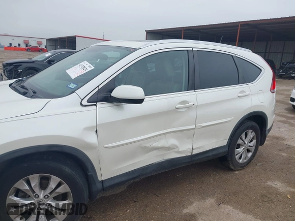 2014 Honda CR-V EX-L with VIN 5J6RM4H77EL113626, listed as a IAAI auction lot 41702024 with 135,885 mi miles. Bid and sale history available at carsss.com. Image 6.