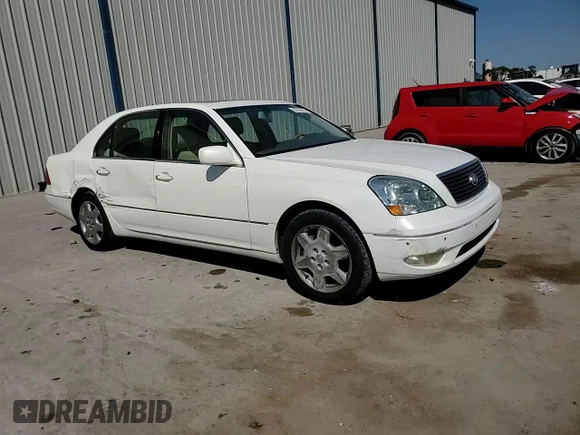2003 Lexus LS 430 with VIN JTHBN30F130106203, listed as a Copart auction lot 52735745 with 179,658 mi miles and Salvage Title. Bid and sale history available at DreamBid. Image 11.