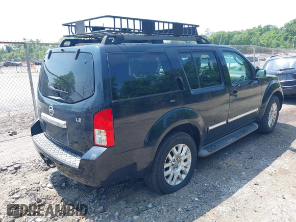 2010 Nissan Pathfinder SE with VIN 5N1AR1NB3AC615762, listed as a IAAI auction lot 42497130 with 145,853 mi miles and . Bid and sale history available at DreamBid. Image 4.