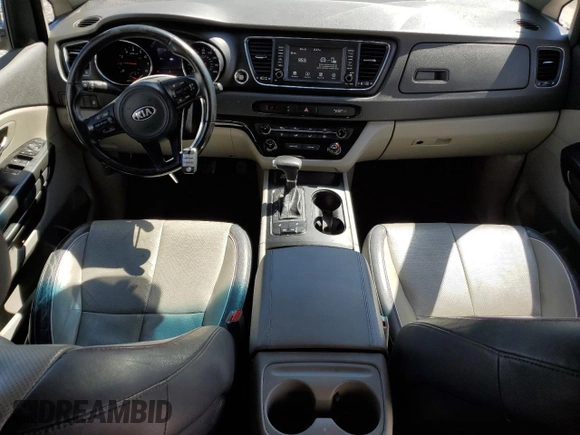 2017 Kia Sedona LX with VIN KNDMB5C17H6328134, listed as a Copart auction lot 49060775 with 145,592 mi miles and Salvage Title. Bid and sale history available at DreamBid. Image 8.