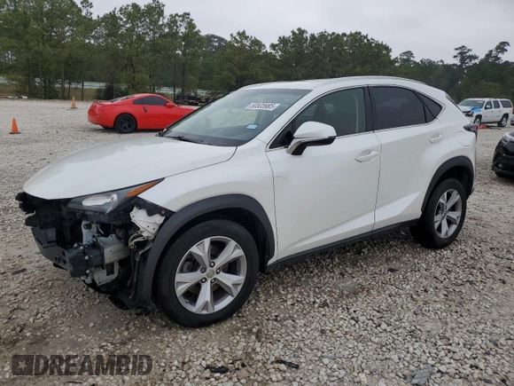 2017 Lexus NX with VIN JTJYARBZ5H2061177, listed as a Copart auction lot 50505985 with 147,021 mi miles and Salvage Title. Bid and sale history available at carsss.com. Image 1.