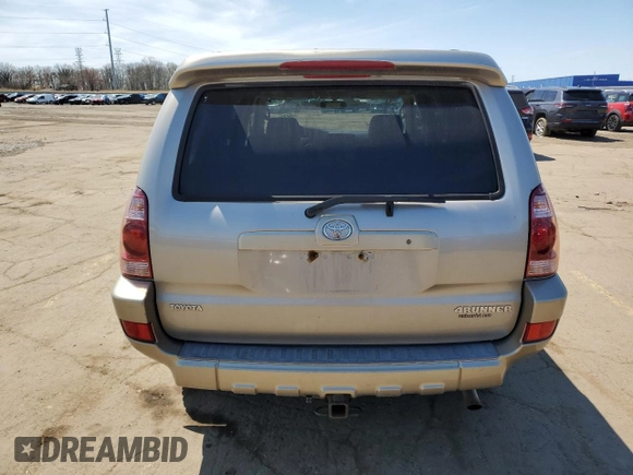 2004 Toyota 4Runner SR5 with VIN JTEBU14R540039339, listed as a Copart auction lot 54225685 with 220,937 mi miles and Clean Title. Bid and sale history available at DreamBid. Image 6.