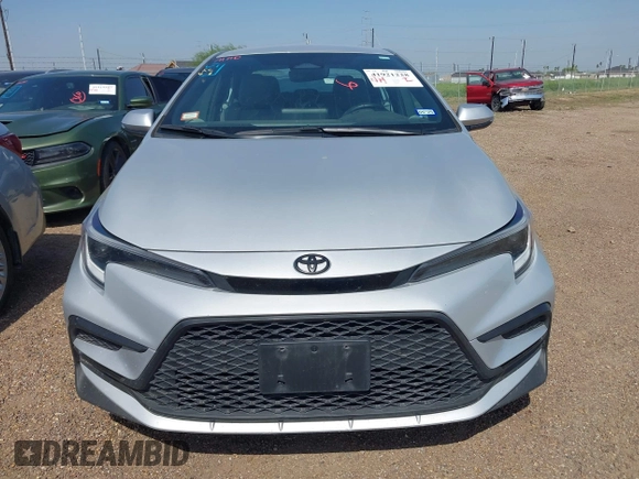 2023 Toyota Corolla SE with VIN 5YFS4MCE2PP154818, listed as a IAAI auction lot 41921228 with 37,582 mi miles and . Bid and sale history available at DreamBid. Image 6.