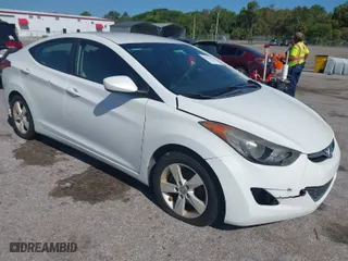 2012 Hyundai Elantra Limited with VIN 5NPDH4AE0CH125485, listed as a IAAI auction lot 42035576 with 156,699 mi miles. Bid and sale history available at carsss.com. Image 1.