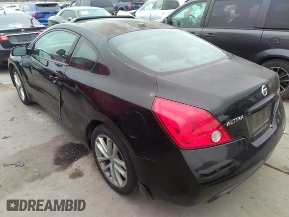 2012 Nissan Altima 3.5 SR with VIN 1N4BL2EP3CC149982, listed as a IAAI auction lot 41387129 with 129,954 mi miles. Bid and sale history available at carsss.com. Image 3.