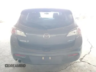 2013 Mazda 3 i Touring with VIN JM1BL1L89D1707749, listed as a Copart auction lot 76125384 with 139,966 mi miles and Salvage title. Bid and sale history available at DreamBid. Image 6.