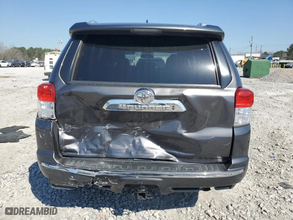 2013 Toyota 4Runner SR5 with VIN JTEZU5JR8D5047285, listed as a Copart auction lot 46625565 with 162,527 mi miles and Salvage Title. Bid and sale history available at carsss.com. Image 6.