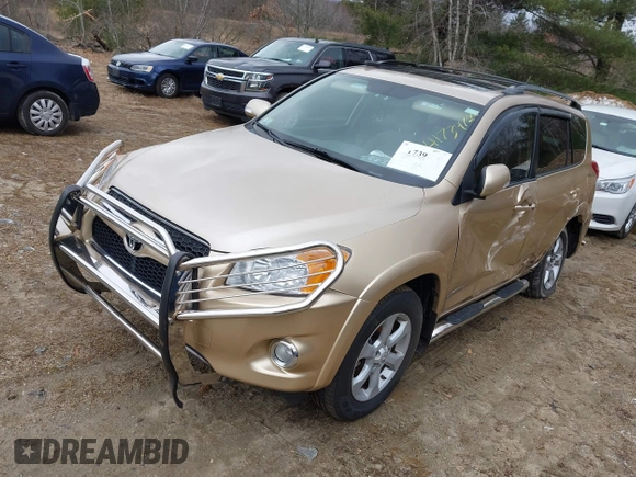 2012 Toyota RAV4 Limited with VIN 2T3DK4DV1CW073998, listed as a IAAI auction lot 41739729 with 36,055 mi miles. Bid and sale history available at carsss.com. Image 2.