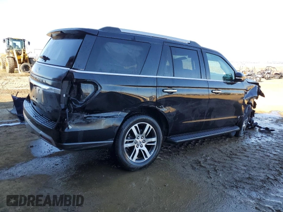 2024 Ford Expedition Limited with VIN 1FMJU2A80REA62521, listed as a Copart auction lot 83786434 with 0 mi miles and Salvage Title. Bid and sale history available at carsss.com. Image 3.