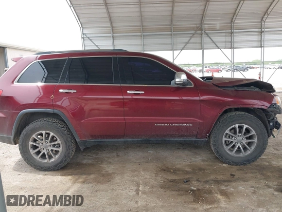 2016 Jeep Grand Cherokee Limited 75th Anniversary with VIN 1C4RJFBG2GC347615, listed as a IAAI auction lot 41945528 with 134,363 mi miles and . Bid and sale history available at DreamBid. Image 14.