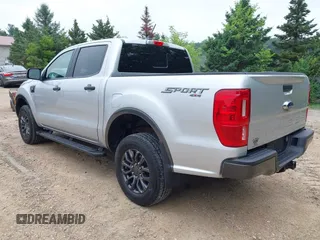 2019 Ford Ranger XL with VIN 1FTER4FH3KLA03685, listed as a IAAI auction lot 42576156 with 53,755 mi miles and . Bid and sale history available at DreamBid. Image 3.