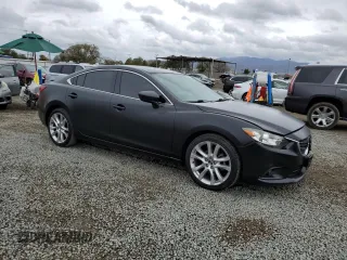 2016 Mazda Mazda6 i Touring with VIN JM1GJ1V50G1484911, listed as a Copart auction lot 48713525 with 87,050 mi miles and Salvage Title. Bid and sale history available at carsss.com. Image 4.