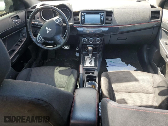 2017 Mitsubishi Lancer ES with VIN JA32U2FU1HU011269, listed as a Copart auction lot 56062255 with Not Provided miles and Salvage Title. Bid and sale history available at DreamBid. Image 8.