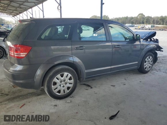 2014 Dodge Journey American Value Pkg with VIN 3C4PDCAB3ET216956, listed as a Copart auction lot 79301574 with 208,814 mi miles and Clean Title. Bid and sale history available at carsss.com. Image 3.
