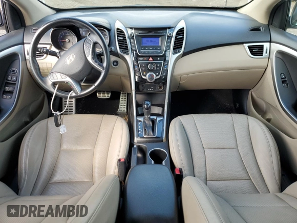 2015 Hyundai Elantra GT with VIN KMHD35LH5FU238558, listed as a Copart auction lot 74488844 with 56,934 mi miles and Salvage Title. Bid and sale history available at carsss.com. Image 8.