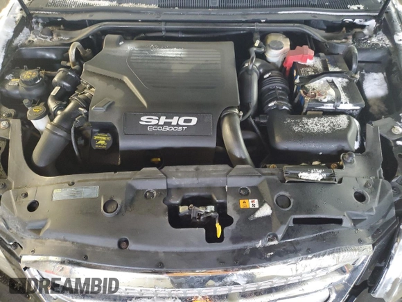 2012 Ford Taurus SHO with VIN 1FAHP2KT6CG138628, listed as a Copart auction lot 46219235 with 131,998 mi miles and Salvage title. Bid and sale history available at DreamBid. Image 11.