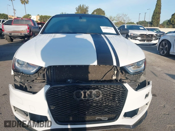 2013 Audi S4 Premium Plus with VIN WAUBGAFL3DA255394, listed as a IAAI auction lot 41965354 with 125,756 mi miles and . Bid and sale history available at DreamBid. Image 6.