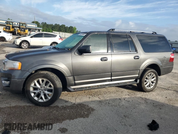 2017 Ford Expedition Max Limited с VIN 1FMJK1KT6HEA60970, выставлен на аукционе Copart как лот 56004965 с пробегом 132 137 миль миль и Списание • Salvage title. История ставок и продаж доступна на DreamBid. Изображение 1.