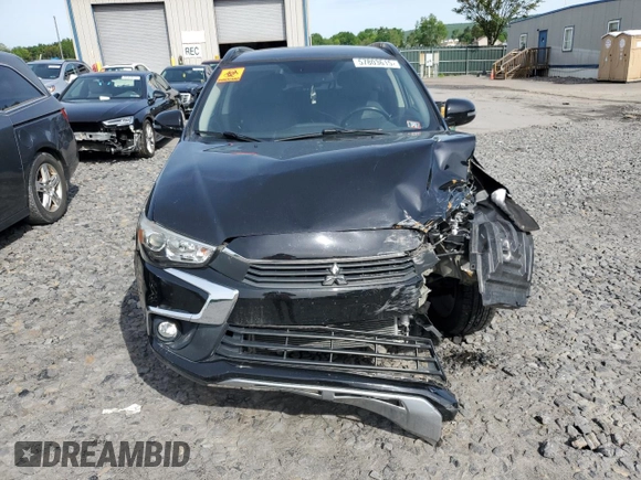 2016 Mitsubishi Outlander SEL with VIN JA4AR4AW3GZ025138, listed as a Copart auction lot 57803615 with 90,005 mi miles and Salvage title. Bid and sale history available at DreamBid. Image 5.