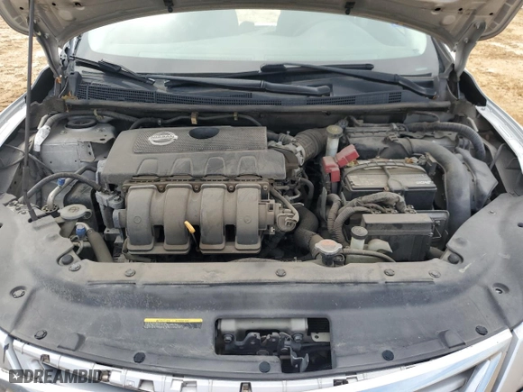 2014 Nissan Sentra SV with VIN 3N1AB7AP8EY314434, listed as a Copart auction lot 51108675 with 123,485 mi miles and Salvage Title. Bid and sale history available at carsss.com. Image 11.