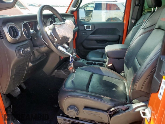 2018 Jeep Wrangler Rubicon with VIN 1C4HJXCGXJW285578, listed as a Copart auction lot 59443035 with 54,989 mi miles and Salvage title. Bid and sale history available at DreamBid. Image 7.
