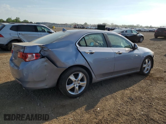 2011 Acura TSX with VIN JH4CU2F68BC000627, listed as a Copart auction lot 62709615 with 126,238 mi miles and Salvage title. Bid and sale history available at DreamBid. Image 3.