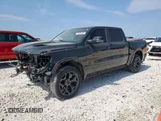 2024 Ram 1500 Limited z VIN 1C6SRFHT1RN121823, wystawiony jako Copart lot #56054405 z przebiegiem 27 229 mil mil oraz Szkoda całkowita • Salvage title. Historia ofert i sprzedaży dostępna na DreamBid. Obrazek 1.