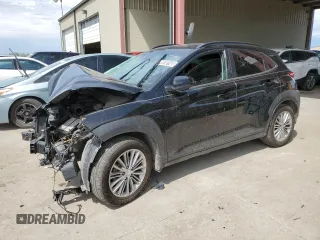 2020 Hyundai Kona SEL with VIN KM8K22AA6LU397471, listed as a Copart auction lot 53810285 with 105,105 mi miles and Salvage Title. Bid and sale history available at carsss.com. Image 1.