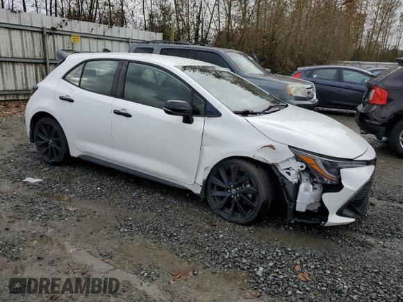2020 Toyota Corolla Hatchback SE with VIN JTND4RBE3L3096613, listed as a Copart auction lot 76630074 with 64,261 mi miles and Clean Title. Bid and sale history available at carsss.com. Image 4.