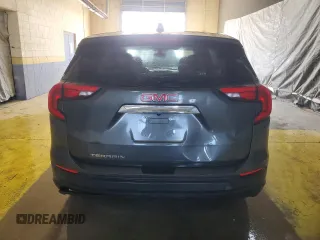 2019 GMC Terrain SLE with VIN 3GKALMEV6KL338763, listed as a Copart auction lot 46231985 with 104,240 mi miles and Clean Title. Bid and sale history available at DreamBid. Image 6.