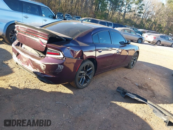 2022 Dodge Charger SXT with VIN 2C3CDXBG0NH123597, listed as a IAAI auction lot 41213490 with 43,417 mi miles and . Bid and sale history available at DreamBid. Image 4.