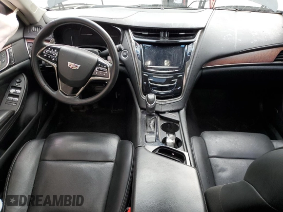 2017 Cadillac CTS Sedan Luxury RWD with VIN 1G6AR5SX3H0192921, listed as a Copart auction lot 88246695 with 0 mi miles and Salvage Title. Bid and sale history available at carsss.com. Image 8.