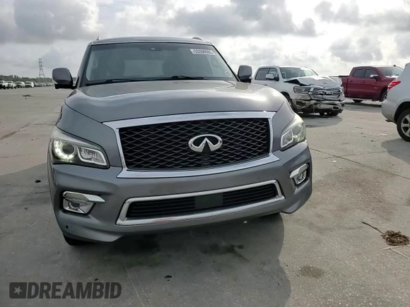 2017 Infiniti QX80 z VIN JN8AZ2NF1H9643990, wystawiony jako Copart lot #55598085 z przebiegiem 129 961 mil mil oraz Szkody całkowita. Historia ofert i sprzedaży dostępna na DreamBid. Obrazek 14.