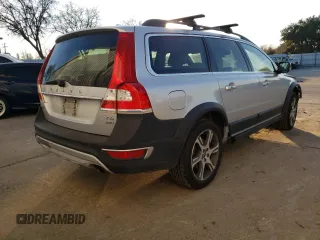 2014 Volvo XC70 T6 with VIN YV4902BZ1E1185852, listed as a Copart auction lot 87641785 with 92,456 mi miles and Salvage Title. Bid and sale history available at DreamBid. Image 3.