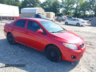 2009 Toyota Corolla with VIN 2T1BU40E99C158775, listed as a IAAI auction lot 42568942 with 101,601 mi miles and . Bid and sale history available at DreamBid. Image 1.