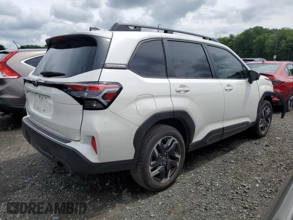 2025 Subaru Forester Limited with VIN JF2SLDRC2SH417226, listed as a Copart auction lot 63832325 with 8,158 mi miles and Salvage title. Bid and sale history available at DreamBid. Image 3.