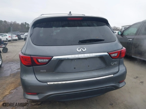 2019 Infiniti QX60 PURE with VIN 5N1DL0MM8KC569052, listed as a IAAI auction lot 41172254 with 85,993 mi miles. Bid and sale history available at carsss.com. Image 17.