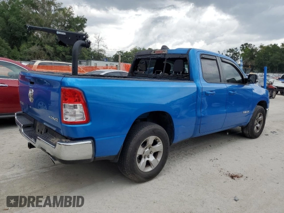 2022 Ram 1500 Big Horn with VIN 1C6SRFBT5NN202987, listed as a Copart auction lot 59354415 with Not provided miles and Non repairable. Bid and sale history available at DreamBid. Image 3.
